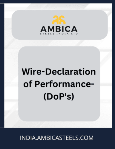 Wire-Declaration of Performance-(DoP's).